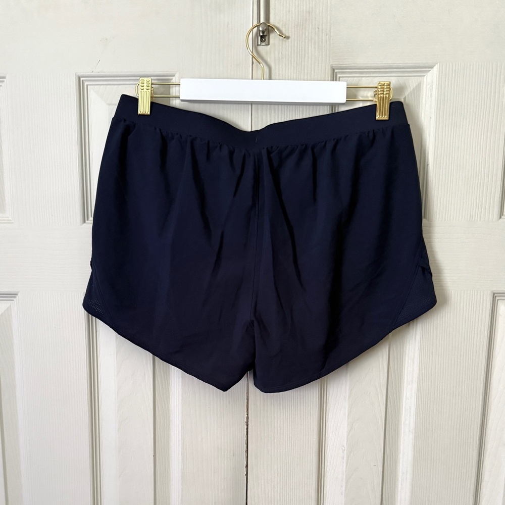 Under Armour Navy Fly-By Running Shorts - Picture 2 of 4